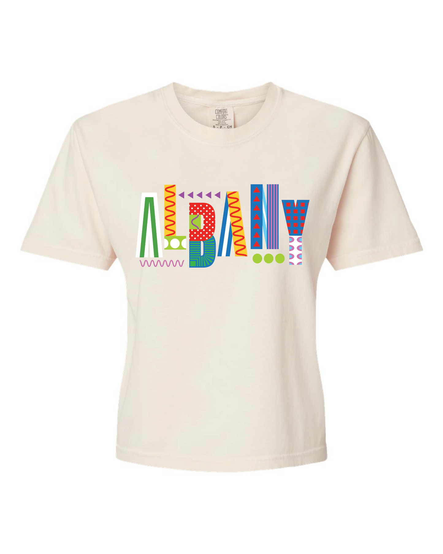 Albany Crazy Colorful Crop- Adult