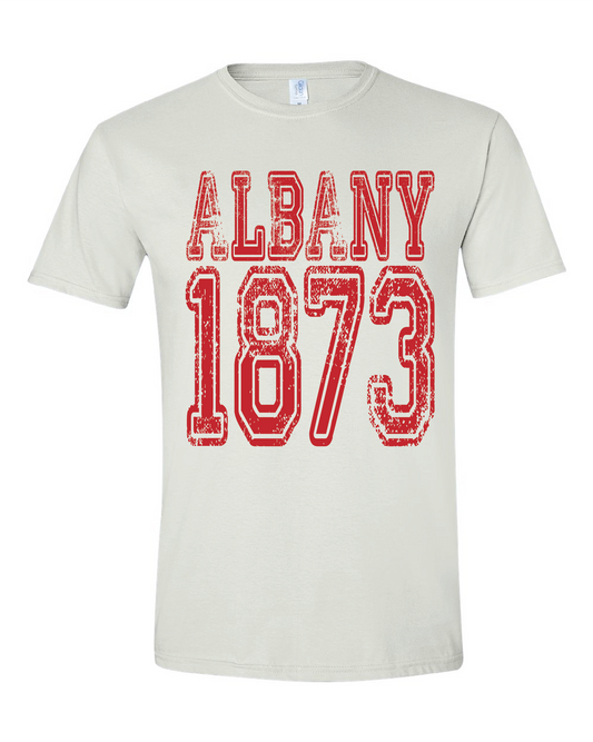 Albany 1873 T-Shirt White - Adult & Youth